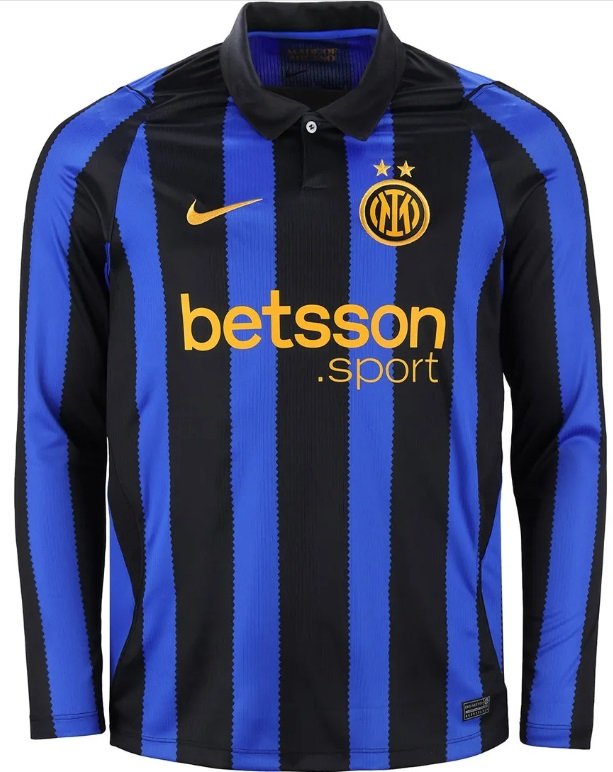 Camisa I Inter de Milão 2026 2027 Home manga comprida